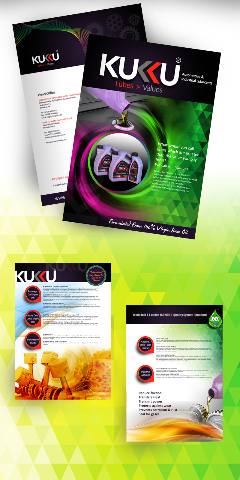Brochure Designing Project For Petroleum Company in UAE